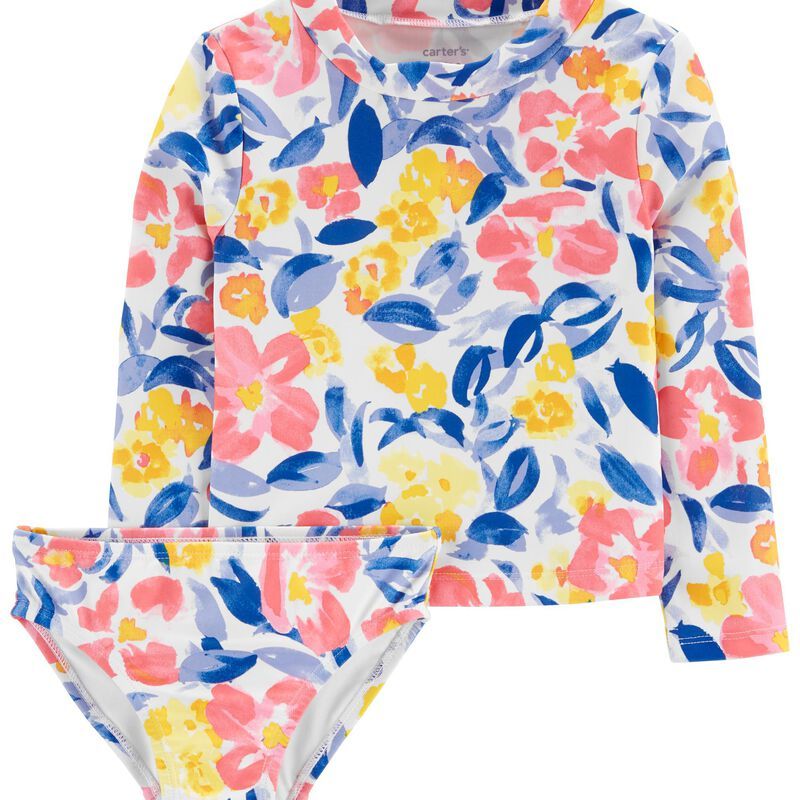 Carter's Floral 2-Piece Rashguard Set | Carter's