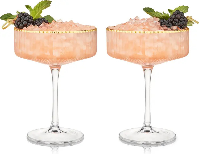 Meridian Crystal Coupe Glasses Set of 2 | Nordstrom