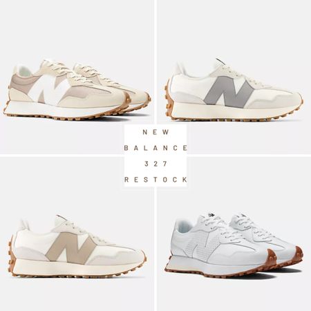 RESTOCK!! Hurry and purchase! These sell out in days. 
Sneakers
Casual sneakers
New balance 
New balance 327

#LTKSeasonal #LTKshoecrush #LTKBacktoSchool