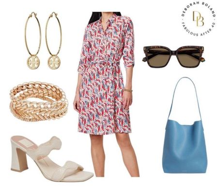The modern print shirt dress is terrific for work or play! 
Bag this gorgeous abstract print shirt dress from @nordstrom It’s currently ON SALE! 

Add these chic slides from @nordstrom and finish this look off with this gorgeous blue hobo bag and gold bracelets from @nordstrom



#LTKover40 #LTKSeasonal #LTKsalealert