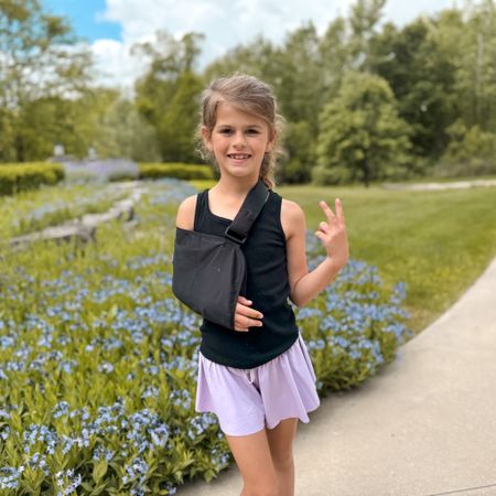 Memorial Day was nothing short of memorable for our team 🫣😅 while at a cookout with friends, Addy managed to roll a quad. Thankfully, she was wearing a helmet, and she walked away with a fractured shoulder. (And a hurt finger, some road rash, and one heck of a story for the kids at school!)



Thanks to all the friends and fam who visited, brought gifts and cards, and sent well-wishes! 🖤  