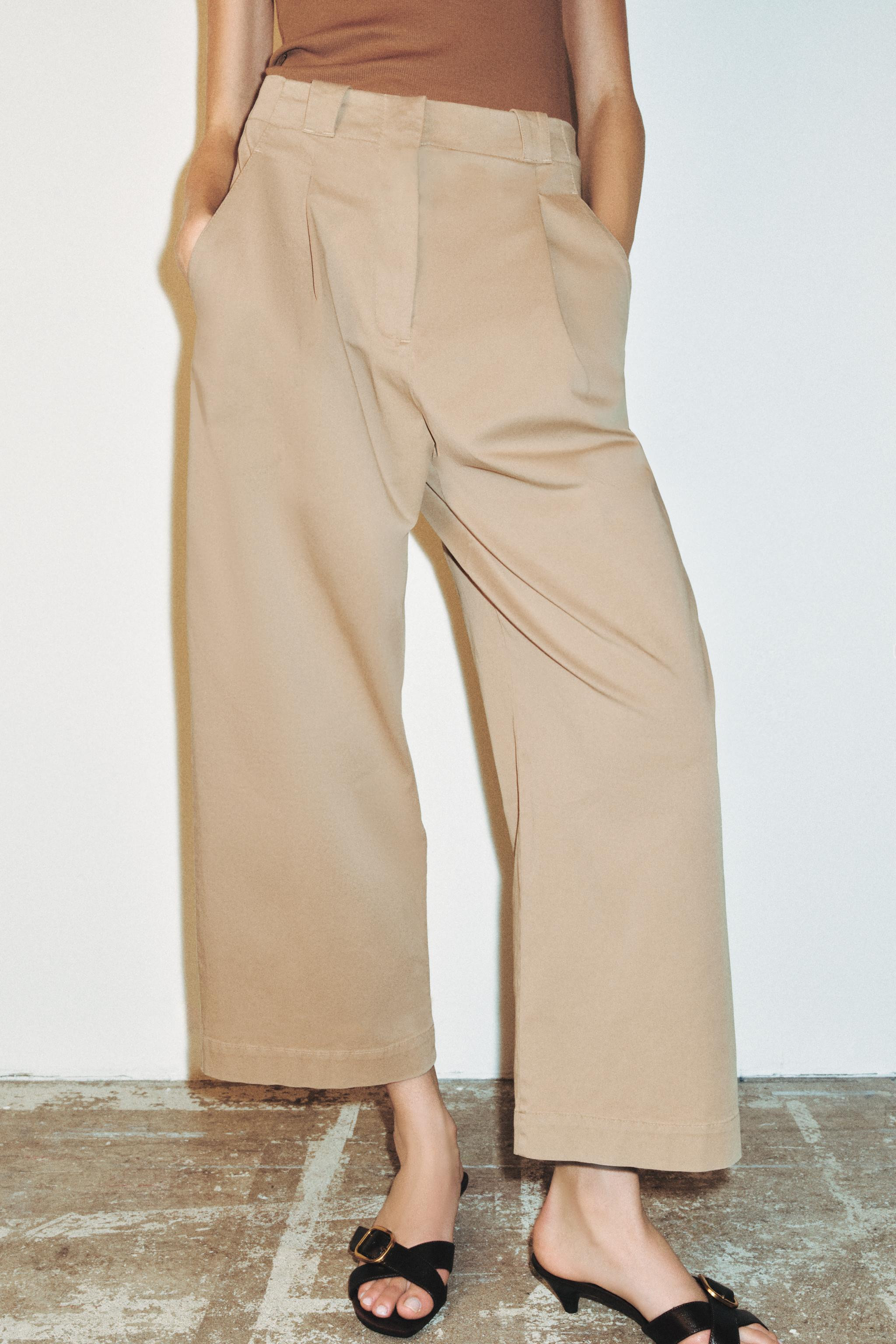 LOOSE BARREL PANTS | Zara US