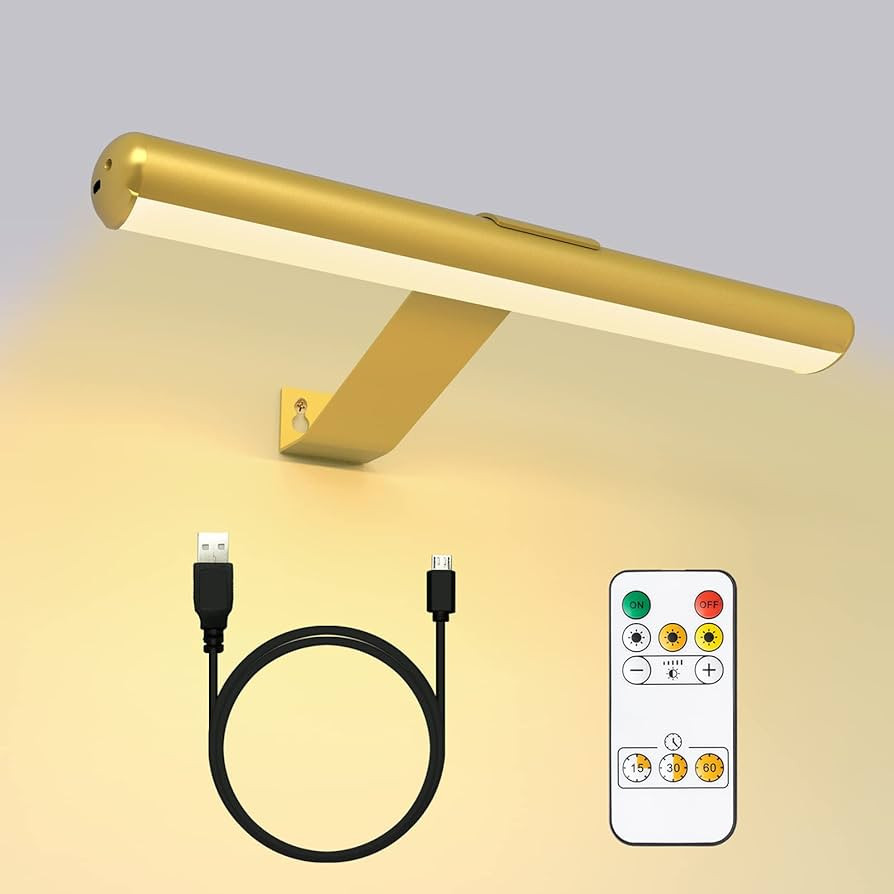 Arixinks Wireless Picture Light for Art Painting with Remote Control, Rechargeable Battery Pictur... | Amazon (US)