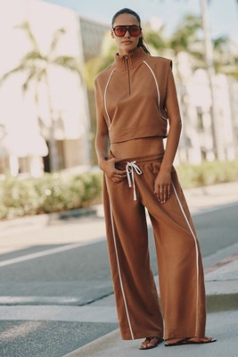 Daily Practice Zip-Up Sweater Top | Anthropologie (US)