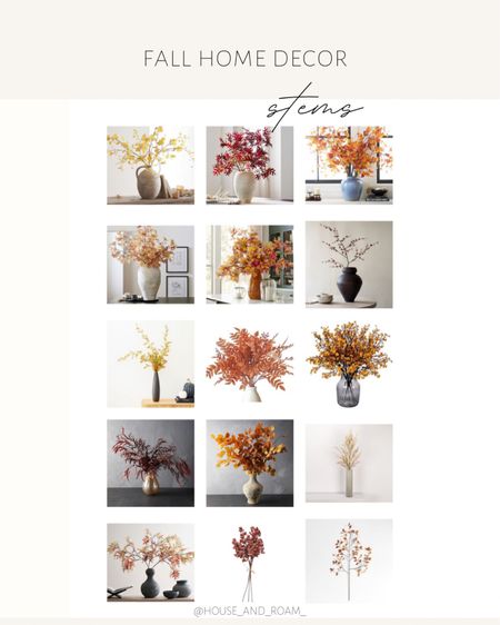 Beautiful fall stems for your home. 🍂🍁There are some really beautiful ones and they go quick! 
#fallhomedecor #homedecor #decor #home #design #fallstem #falldecor #neutraldecor

#LTKstyletip #LTKSeasonal #LTKHoliday