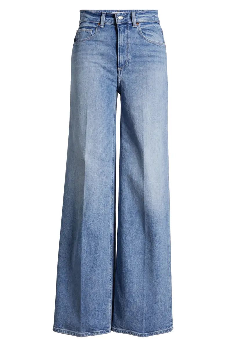 Sasha Organic Cotton Wide Leg Jeans | Nordstrom