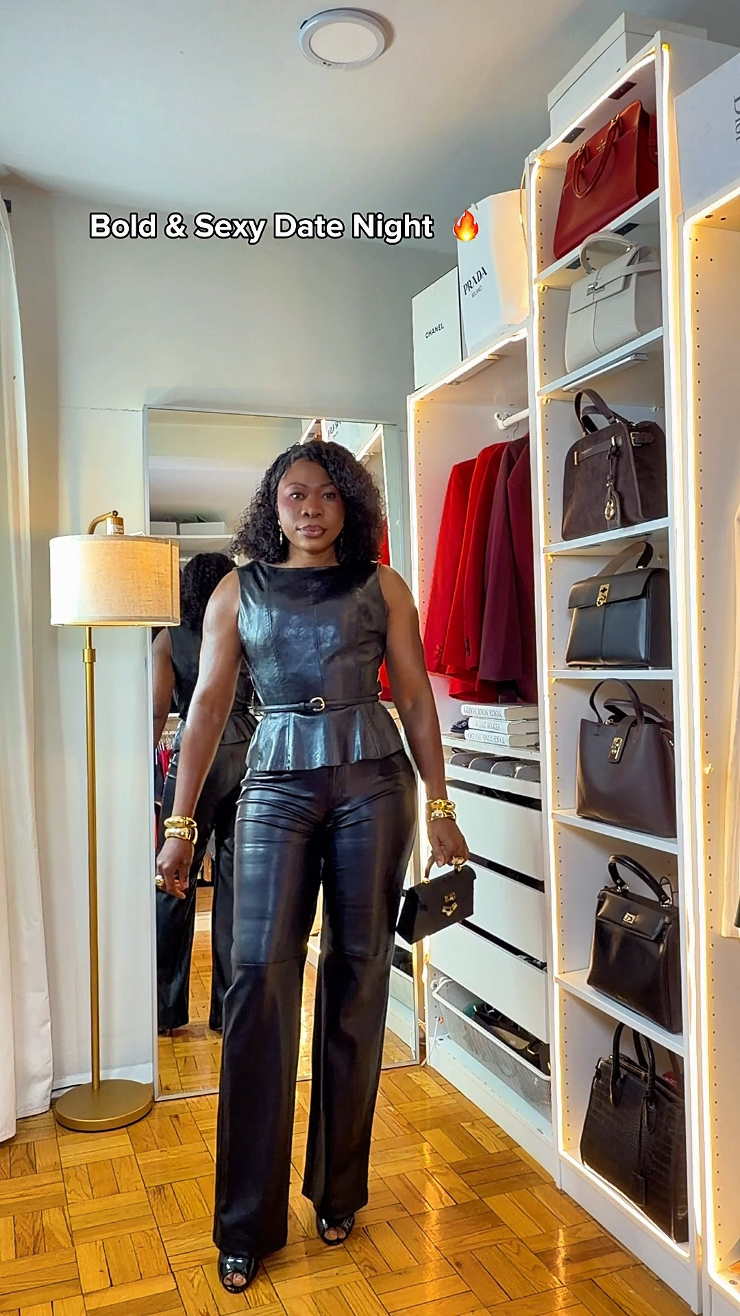 1 black leather top, 3 date night moods 🖤

This Zara leather top is that piece. Same top, styled three different ways depending on the date night vibe. Romantic, classy or bold, tell me which one is you?


Comment your favorite look ✨


#LTKOver40 #LTKValentine #LTKSeasonal