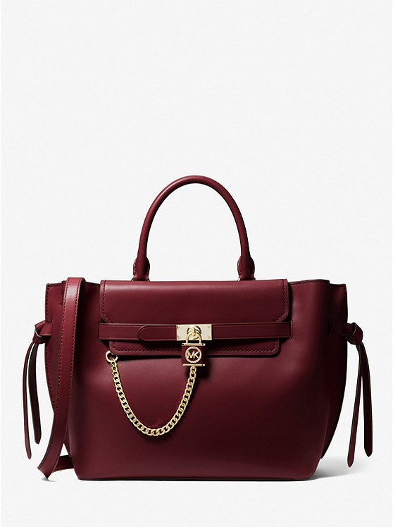 Hamilton Legacy Large Leather Belted Satchel | Michael Kors US