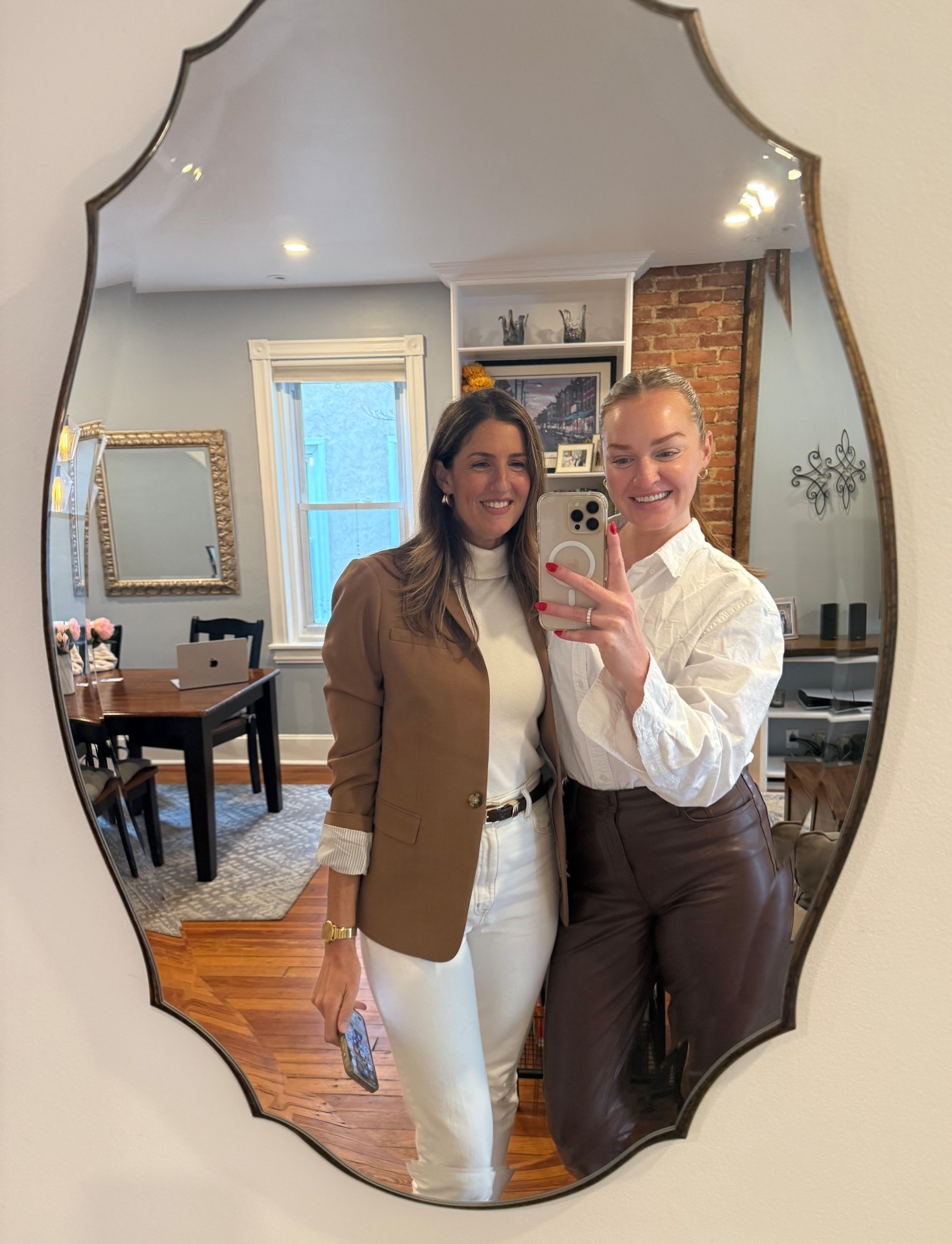 2-ish weeks until Thanksgiving! Brown, tan & neutral outfit inspo 🦃 and we are 5’10 & 5’11 size 6 or 28. 

#LTKootd #LTKTall #LTKHoliday