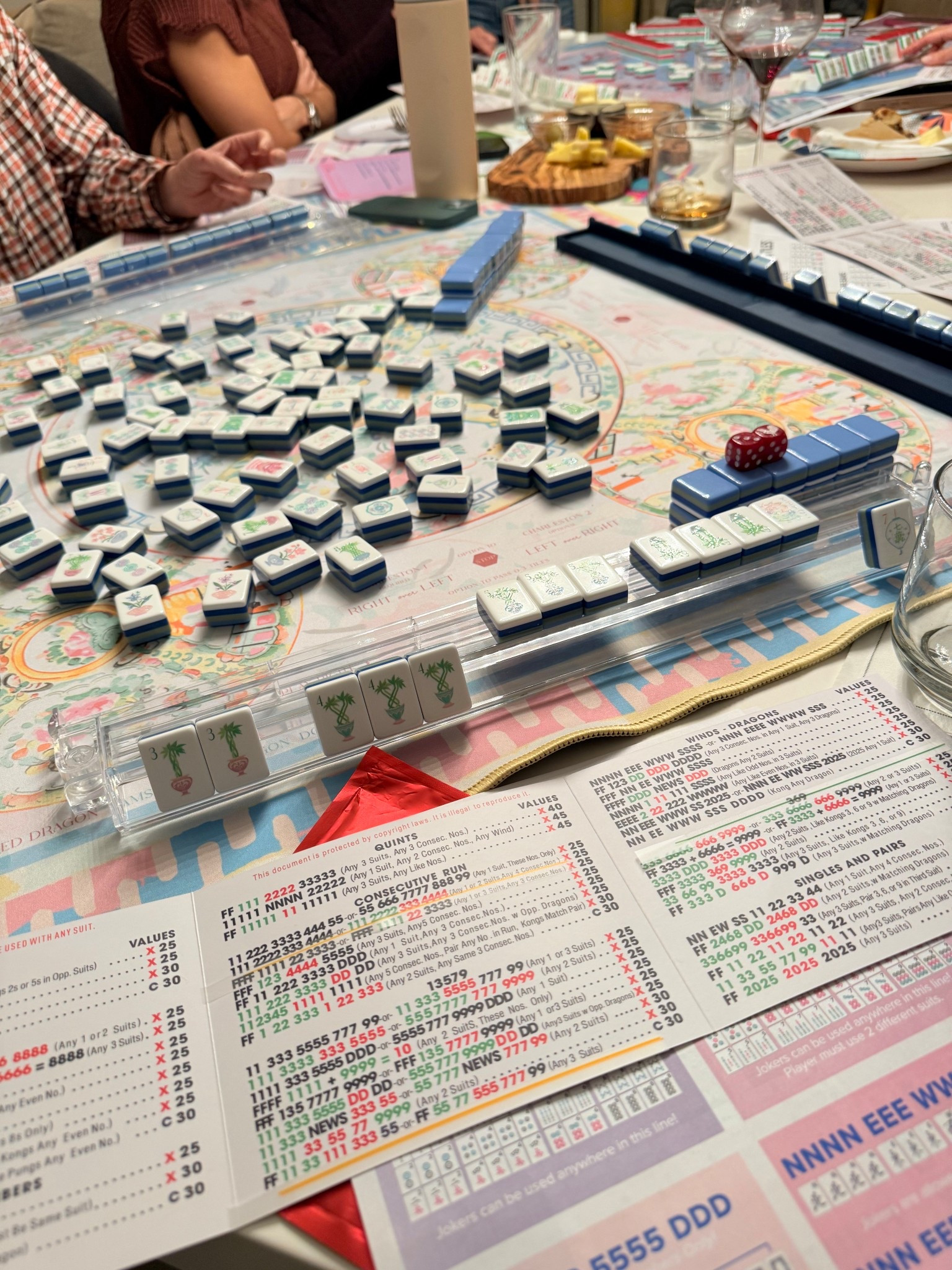 Mahjong 🀄️ 
Learning how to play and I am loving it! 😍 

#LTKHome #LTKValentine