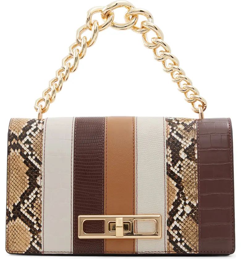 Qeela Patchwork Faux Leather Crossbody Bag | Nordstrom