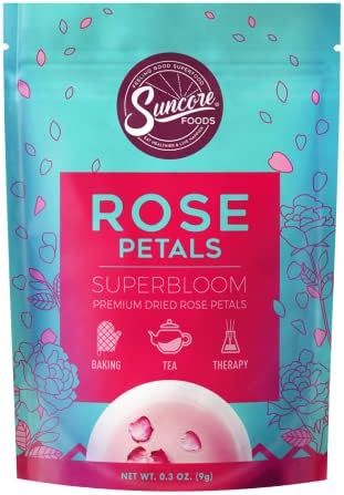 Suncore Foods - Premium Dried Rose Petals Superbloom, 0.3oz | Amazon (US)