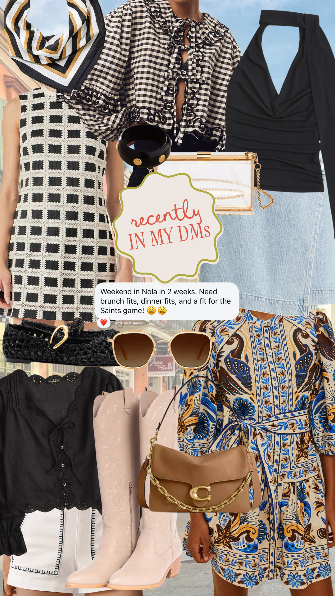 NOLA weekend vibes!! Linking some fun brunch, gameday and date night looks! 

 #LTKSeasonal #LTKParties #LTKTravel