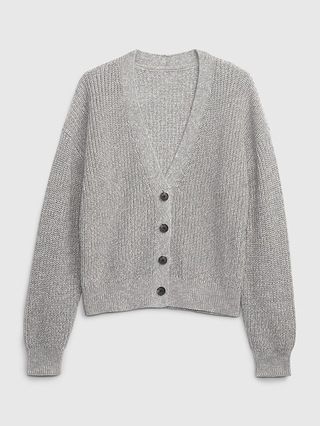 Shaker-Stitch Cardigan | Gap (US)