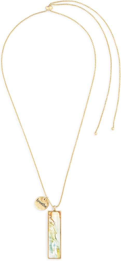 DEMDACO Lava Lamp Breathe, Multicolor 30 Inch Adjustable Chain Metal/Glass Everyday Fashion Neckl... | Amazon (US)