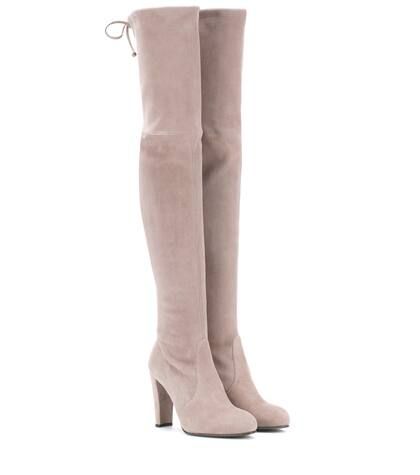 Highland suede over-the-knee boots | Mytheresa (FR)