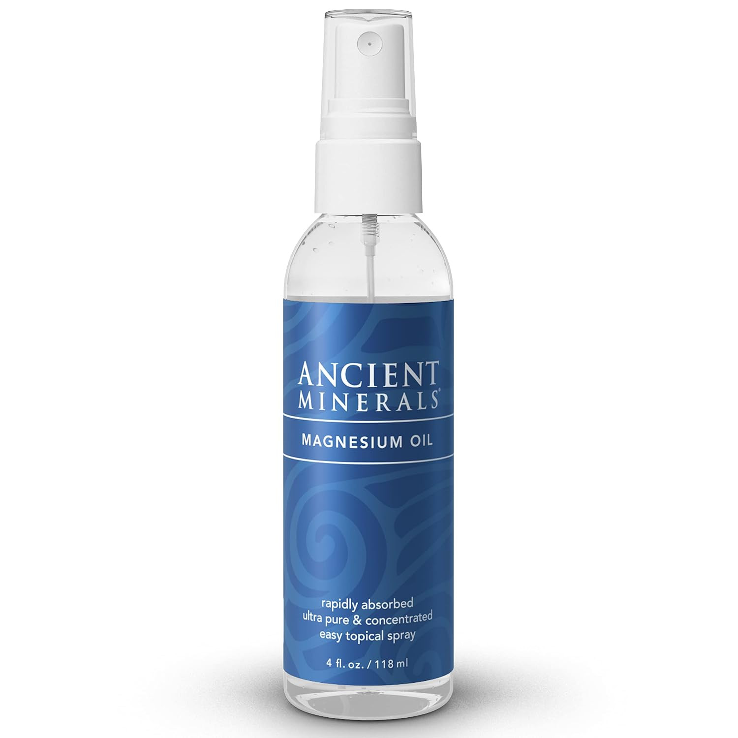 Ancient Minerals Magnesium Oil Spray, Zechstein Chloride, 4oz | Amazon (US)
