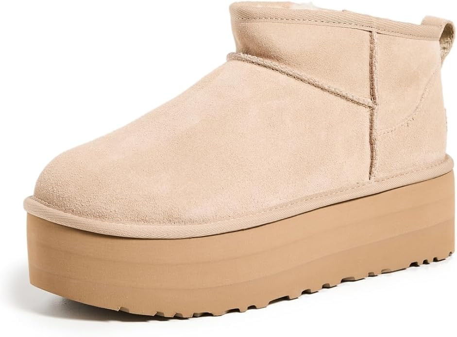 UGG Women's Classic Ultra Mini Platform Boot | Amazon (US)