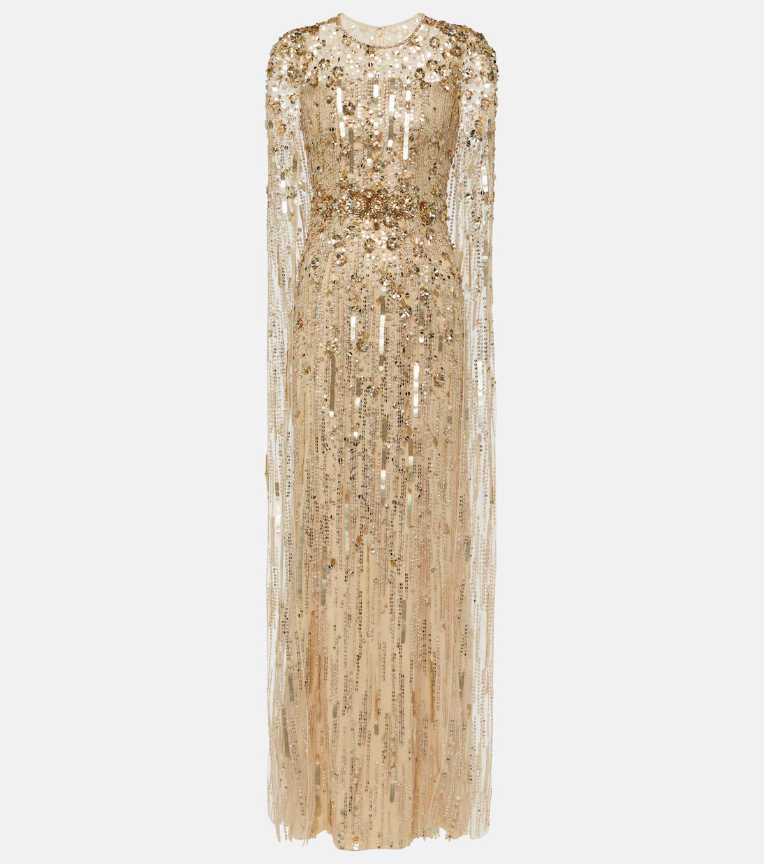 Ruby caped sequined gown | Mytheresa (US/CA)