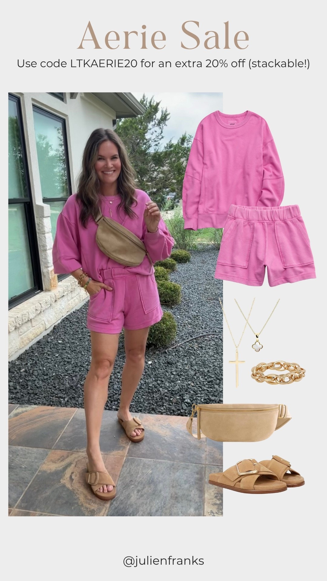 @Aerie is having a 48-hour sale 🤍 just got this set and it’s my new summer fave! Use code LTKAERIE20 for an extra 20% off (stackable!)

#LTKSaleAlert #LTKootd #LTKxAerie