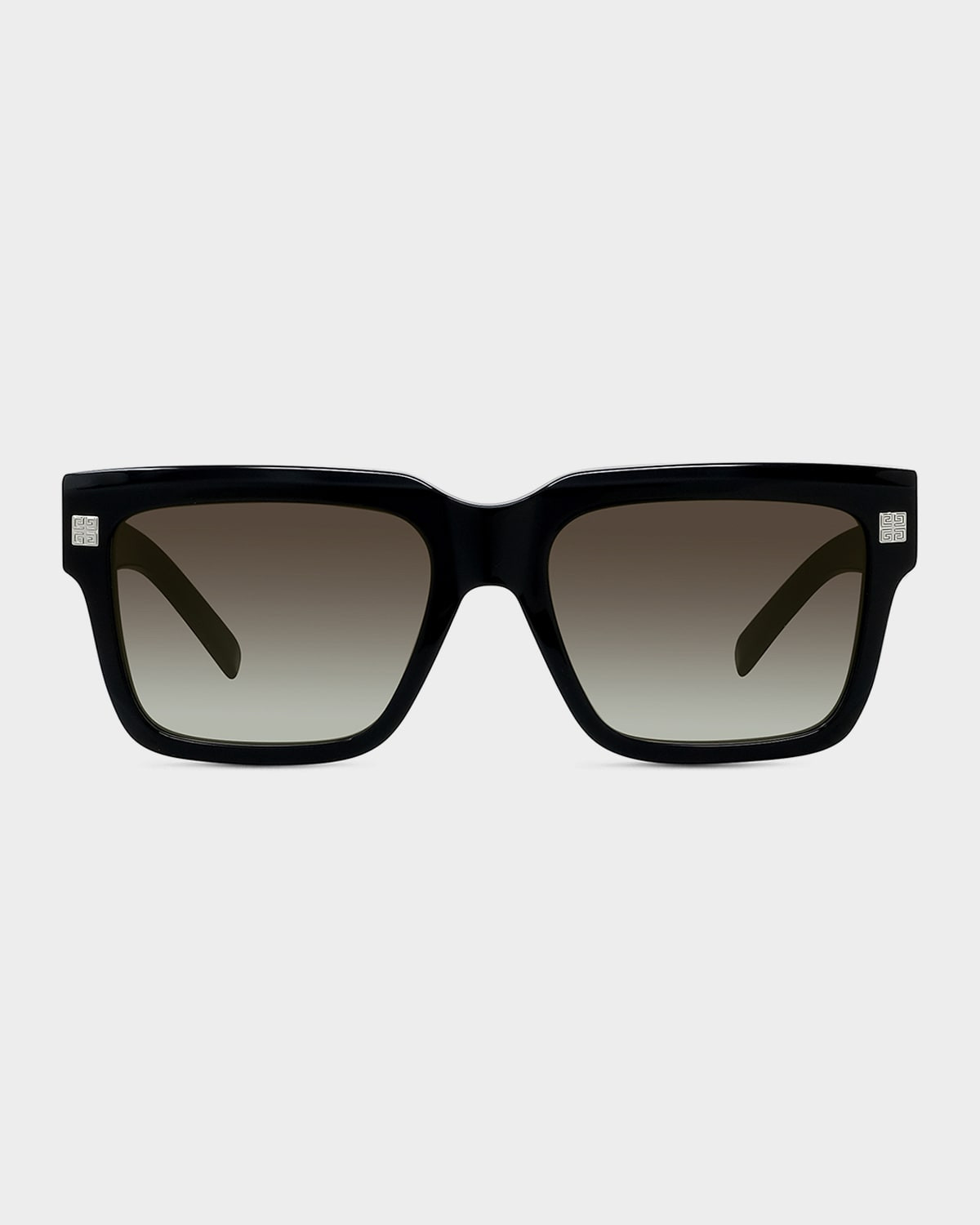Signature Square Metal Sunglasses | Neiman Marcus