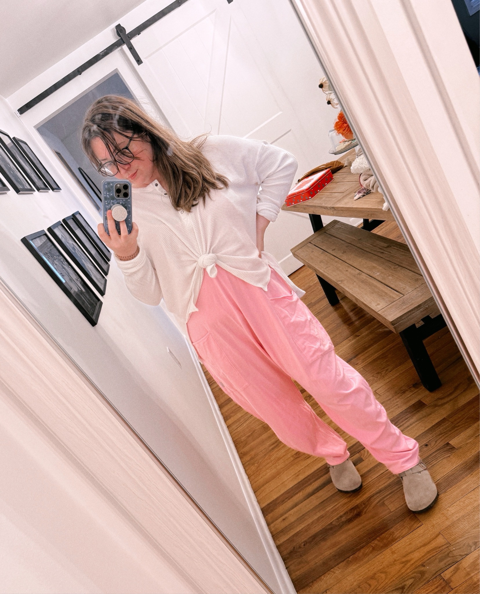 Aerie Waffle shirt - Size Large
Free People Movement Hot Shot Onesie - Size Small
Birkenstock Bostons

#LTKstyletip #LTKmidsize #LTKtravel