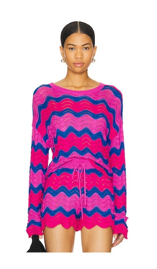 Beach Sweater in Orchid Wave | Revolve Clothing (Global)