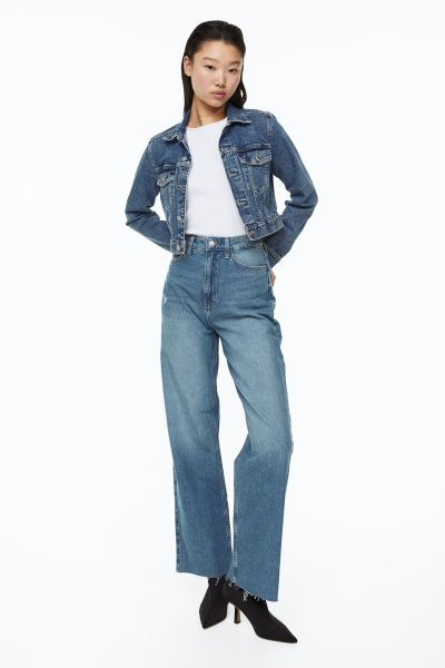 Wide Ultra High Jeans | H&M (US + CA)