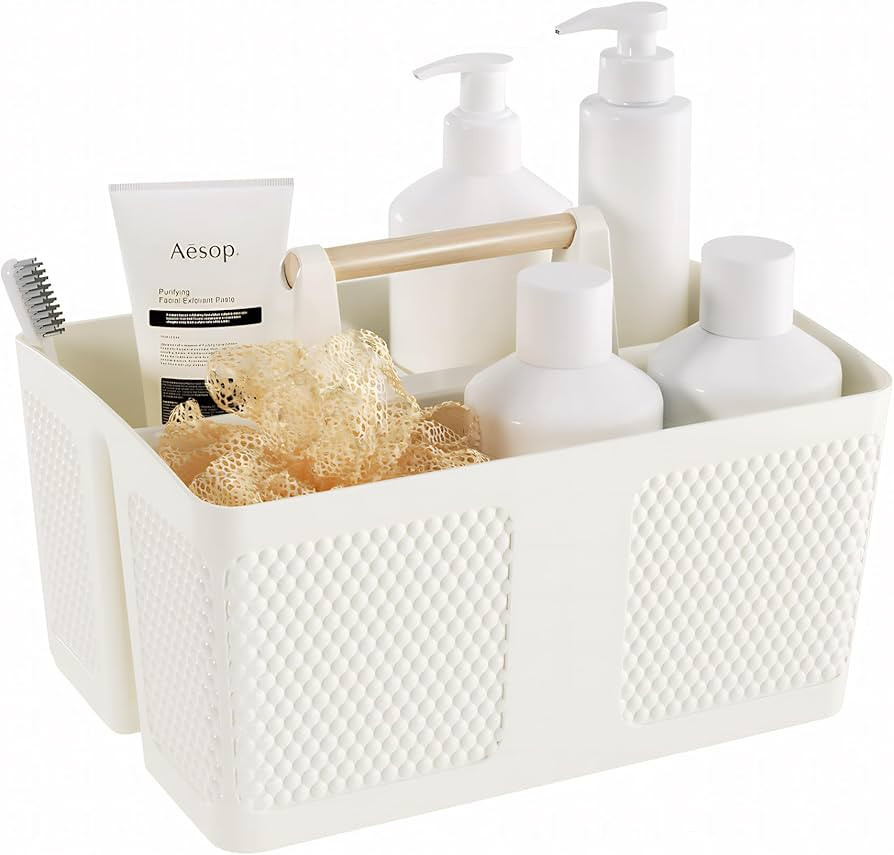 Shower Caddy Portable and Cleaning Caddy Organizer for Bathroom, Kitchen,Toiletries Storage, Cadd... | Amazon (US)