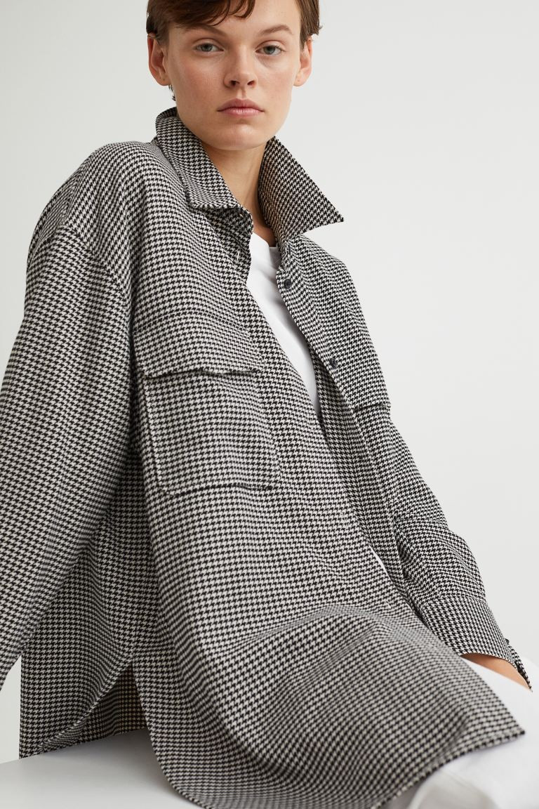 Oversized Twill Overshirt | H&M (US + CA)