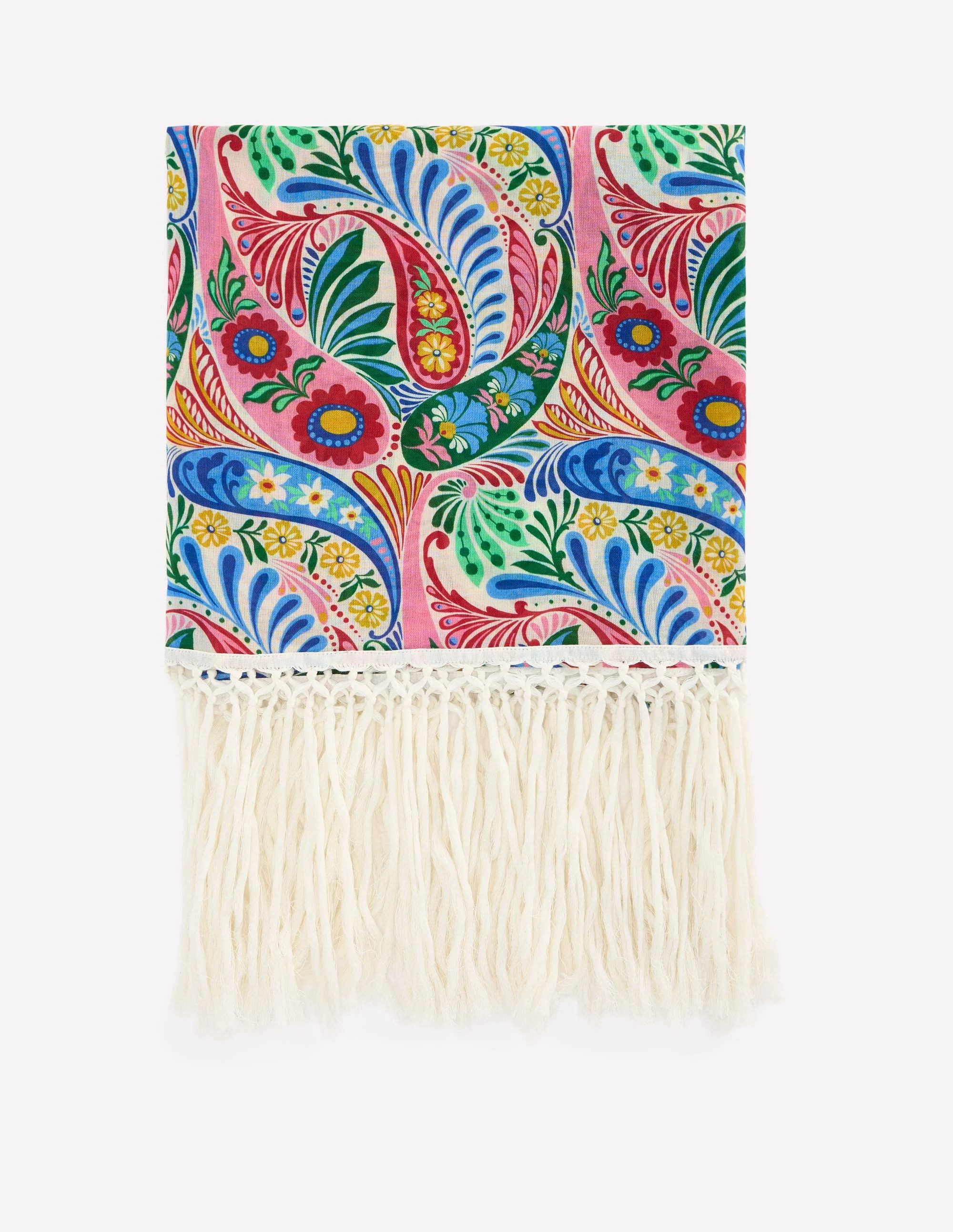 Tassel Sarong-Multi, Enchanted Paisley | Boden (US)