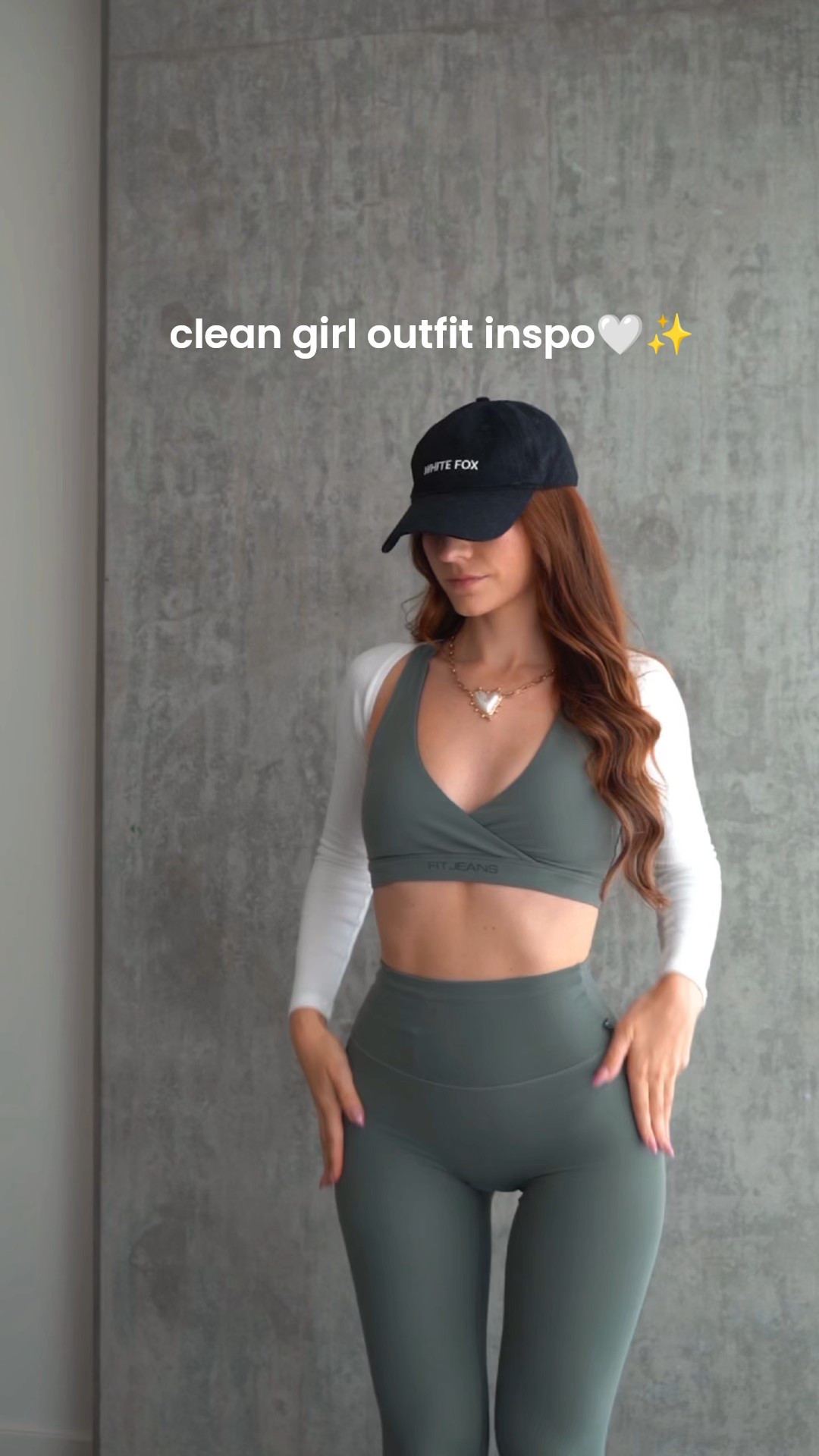 clean girl gym outfit inspo🤍✨

#LTKActive