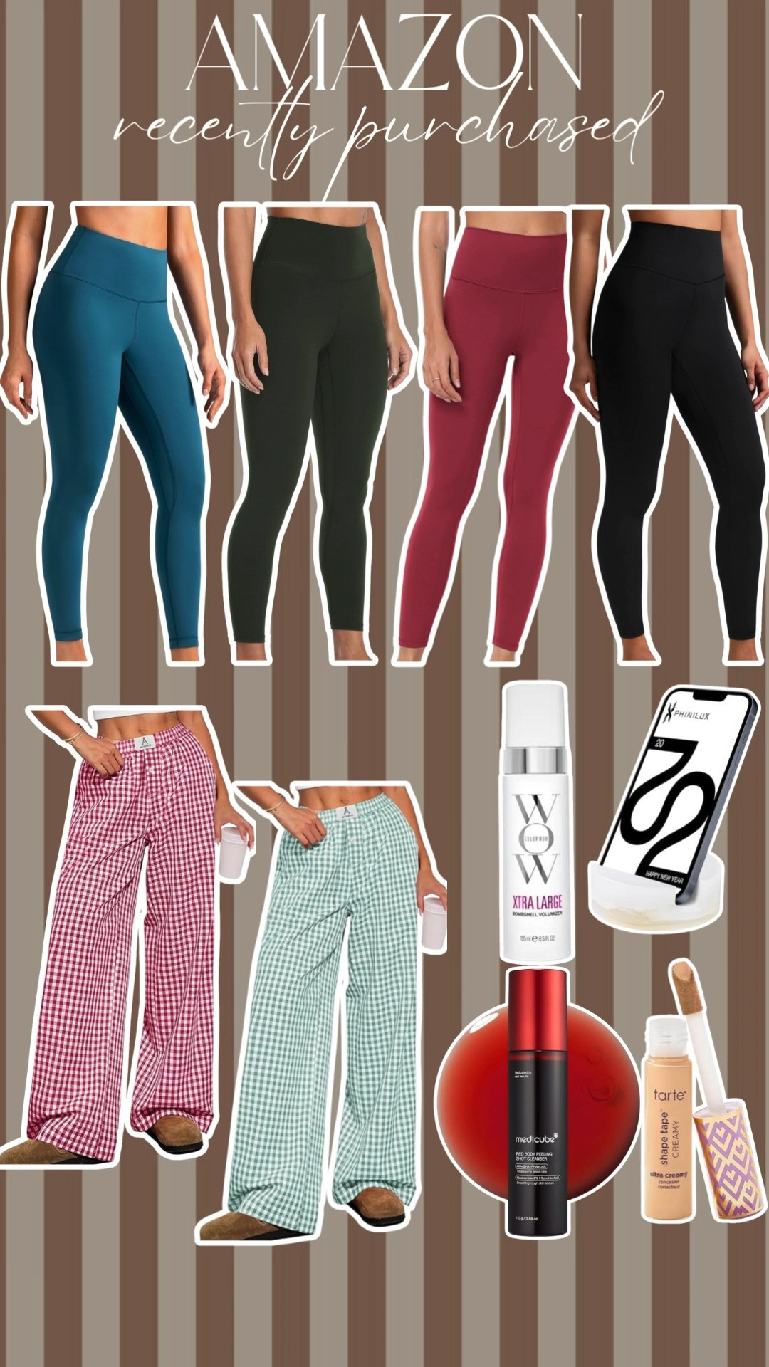 amazon. look for less. leggings. gingham pants. medicube. colorwow. hair products. tarte shape tape. trending. best sellers. viral.  

 #LTKSeasonal #LTKFindsUnder50 #LTKFindsUnder100