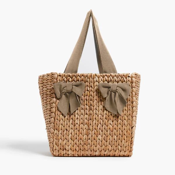 Pamela Munson x Atlantic-Pacific - Petite Isla Bahia Bow Dark Sand | Pamela Munson