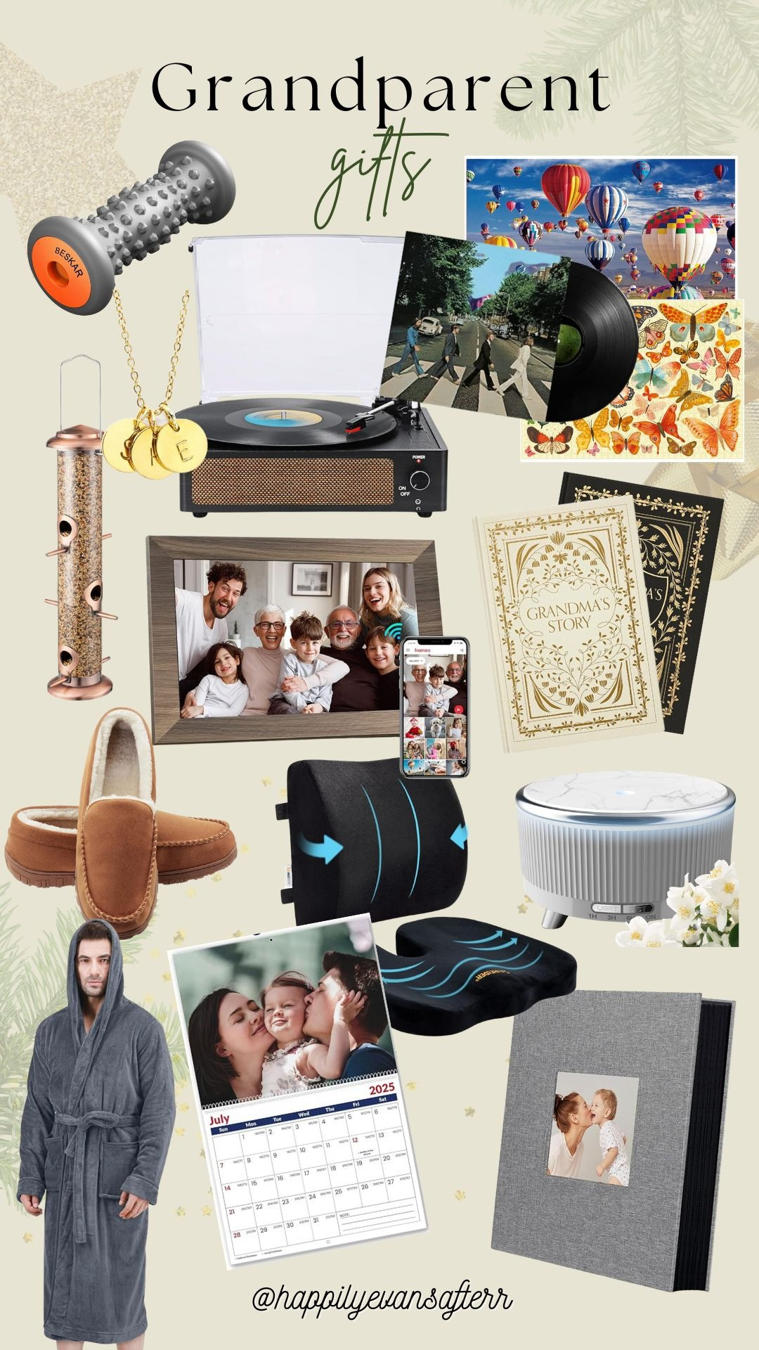 Show your grandparents how much they mean to you with thoughtful gifts that celebrate their wisdom, warmth, and love. This guide is packed with ideas that will make their day-to-day more enjoyable, help them relax, and add a personal touch to their holiday. 

 

#LTKGiftGuide #LTKHoliday #LTKSeasonal