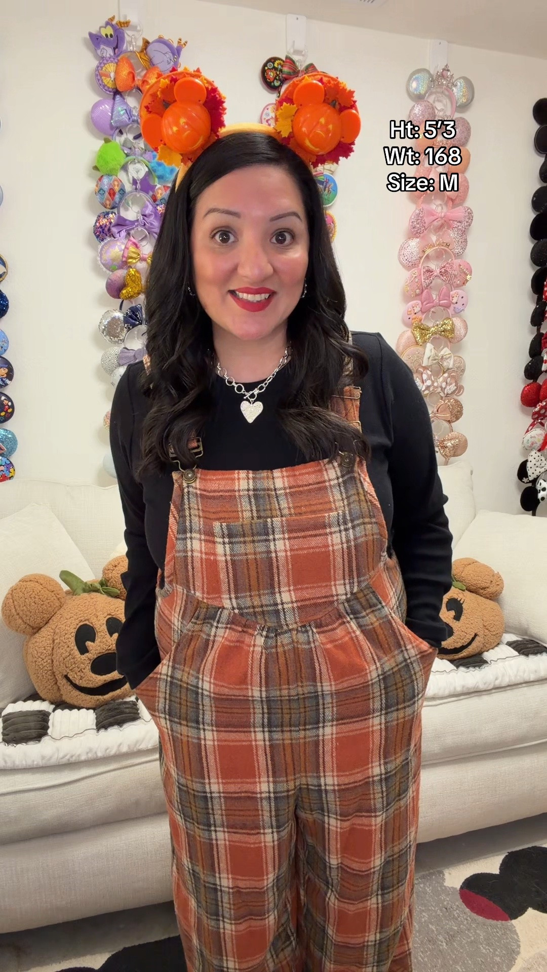Fall Disney days just hit a little different! 🍂✨🎃

I’m styling these adorable plaid flannel overalls from @Bloomchic  with my favorite pumpkin ears for the cutest cozy Disney look. ❤️🎃 Whether you’re headed to the parks, grabbing a PSL, or just embracing all the fall vibes, these overalls are such a fun addition to your autumn wardrobe!

🍁 Fall + Disney = my favorite combination! 🏰✨

And don’t forget to use LTK15 at checkout for a discount! 🛍️

#BloomChic #FallDisneyStyle #DisneyFashion #FallOutfit #DisneyAdult

#LTKootd #LTKgrwm #LTKdayinmylife