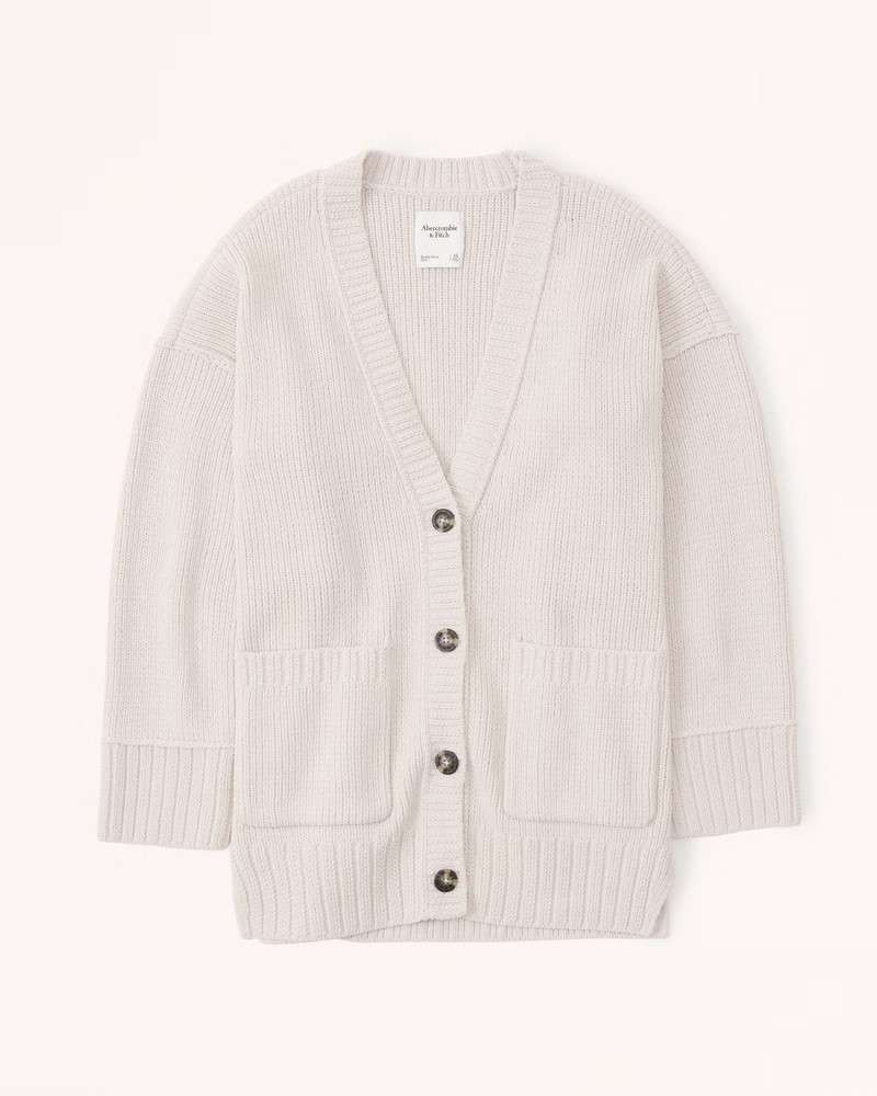 Slouchy Cardigan | Abercrombie & Fitch (US)