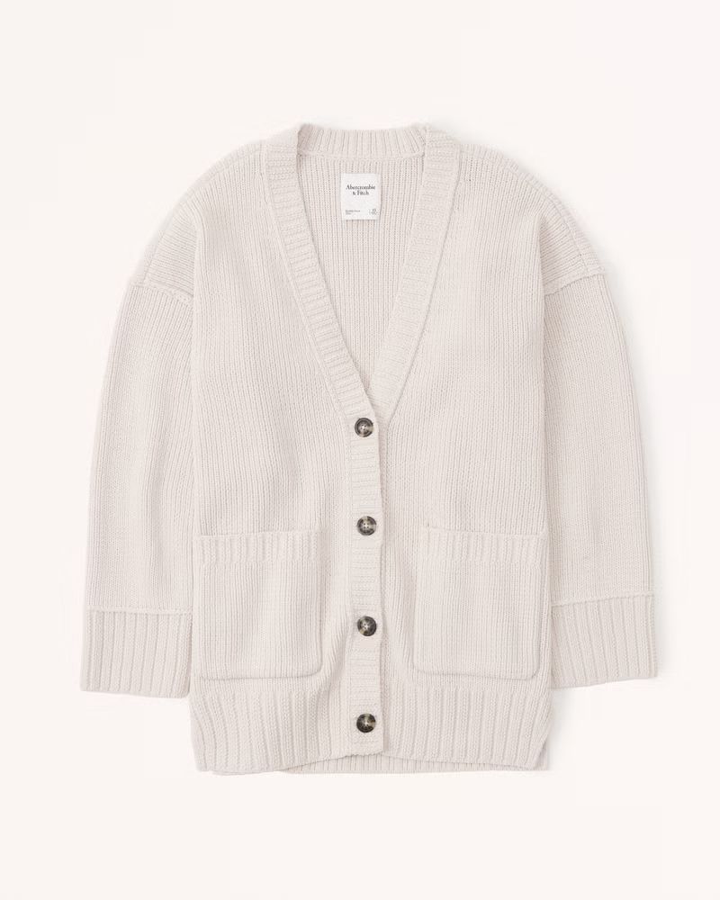 Women's Slouchy Cardigan | Women's Office Approved | Abercrombie.com | Abercrombie & Fitch (US)