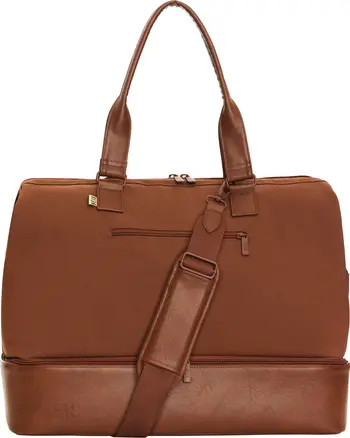 The Weekender Canvas & Faux Leather Bag | Nordstrom