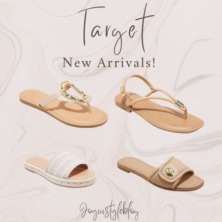 New sandals at Target! / summer sandals / resort wear / vacation sandals 

#LTKshoecrush #LTKover40 #LTKfindsunder50