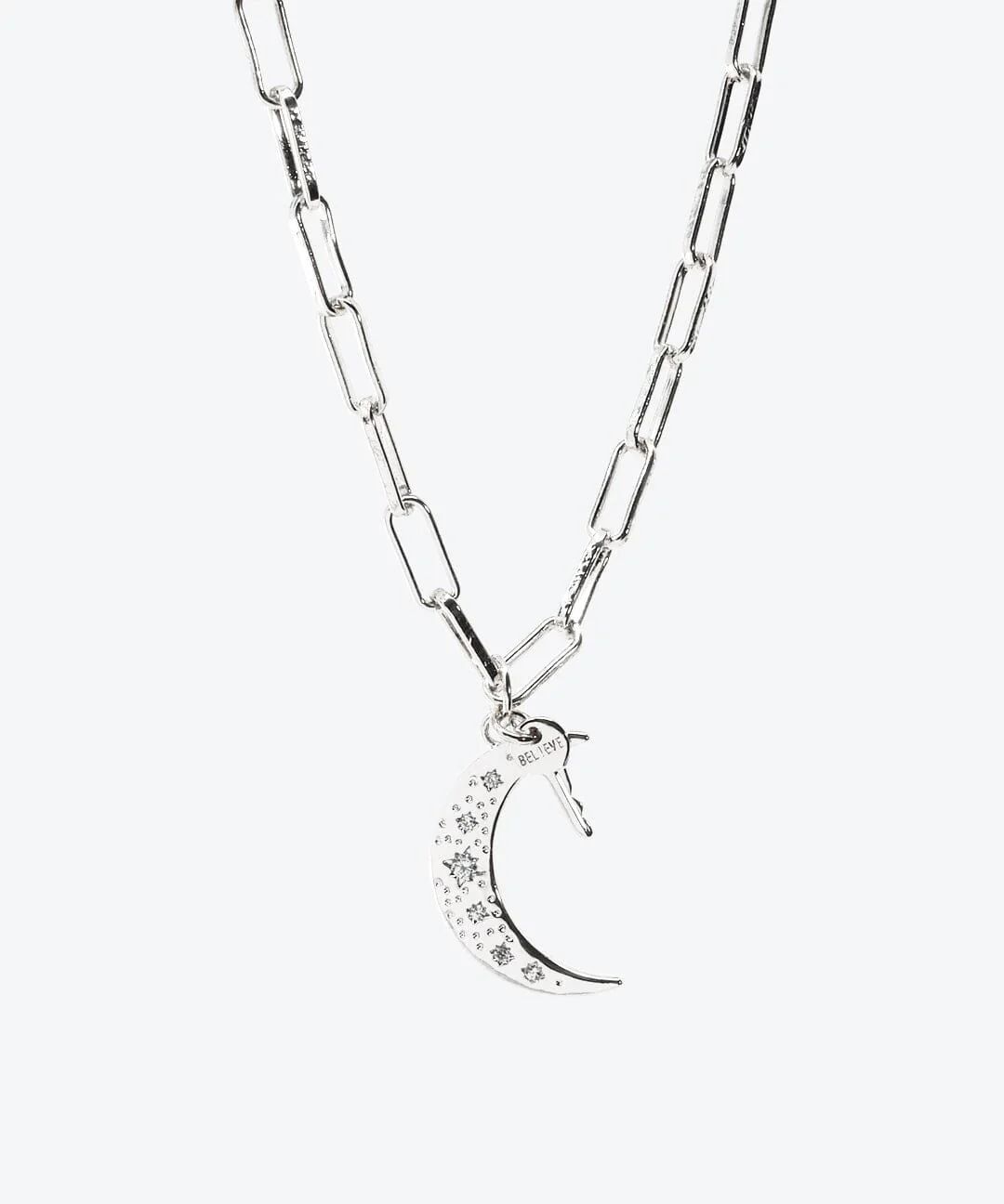 Moon Pendant + Mini Key Necklace | The Giving keys