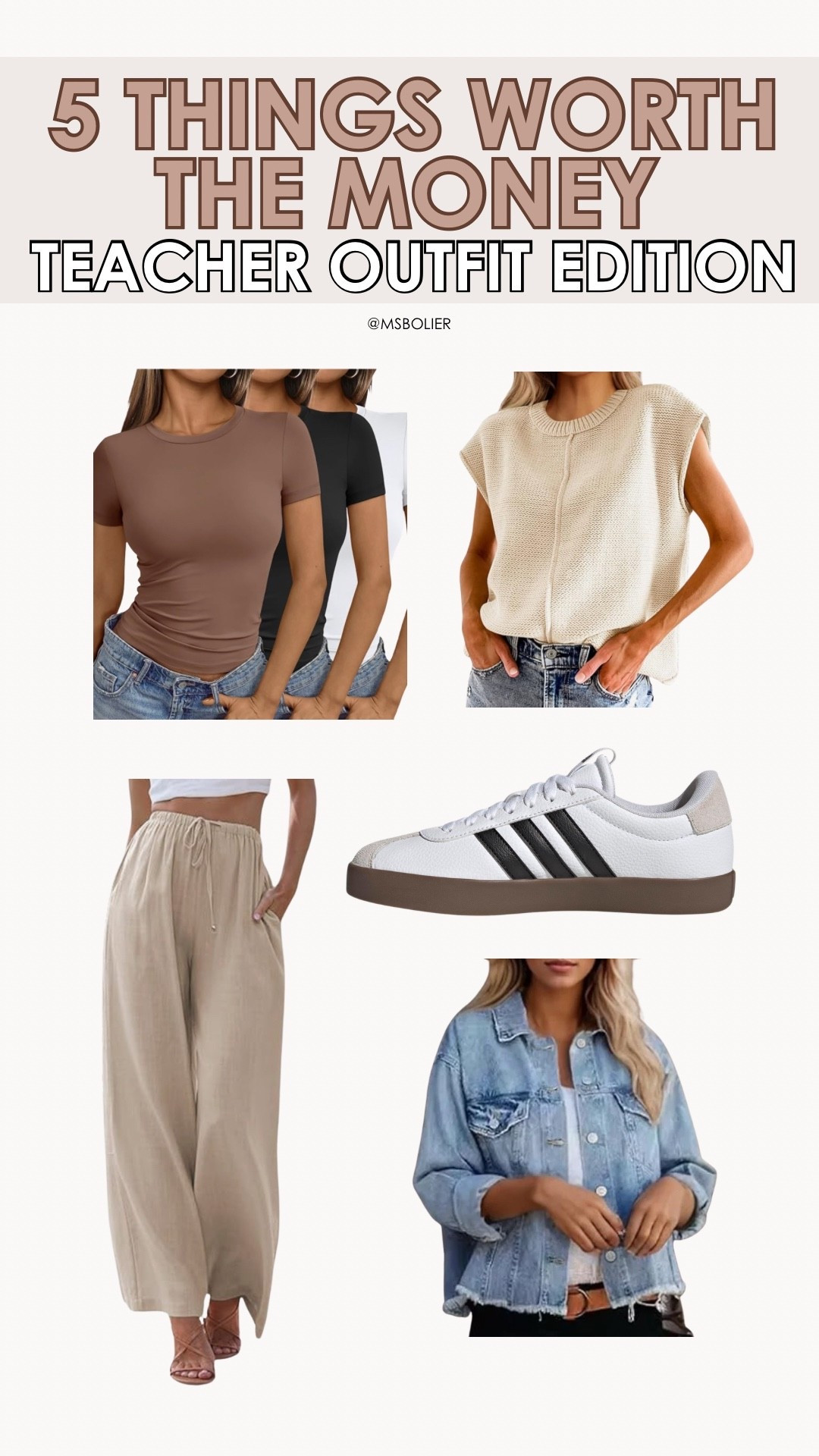 teacher outfit items worth the money!! these are staples that can be worn in so many ways and I wore over and over in the classroom!!

| teacher outfits | amazon fashion | womens fashion

#LTKSeasonal #LTKWorkwear