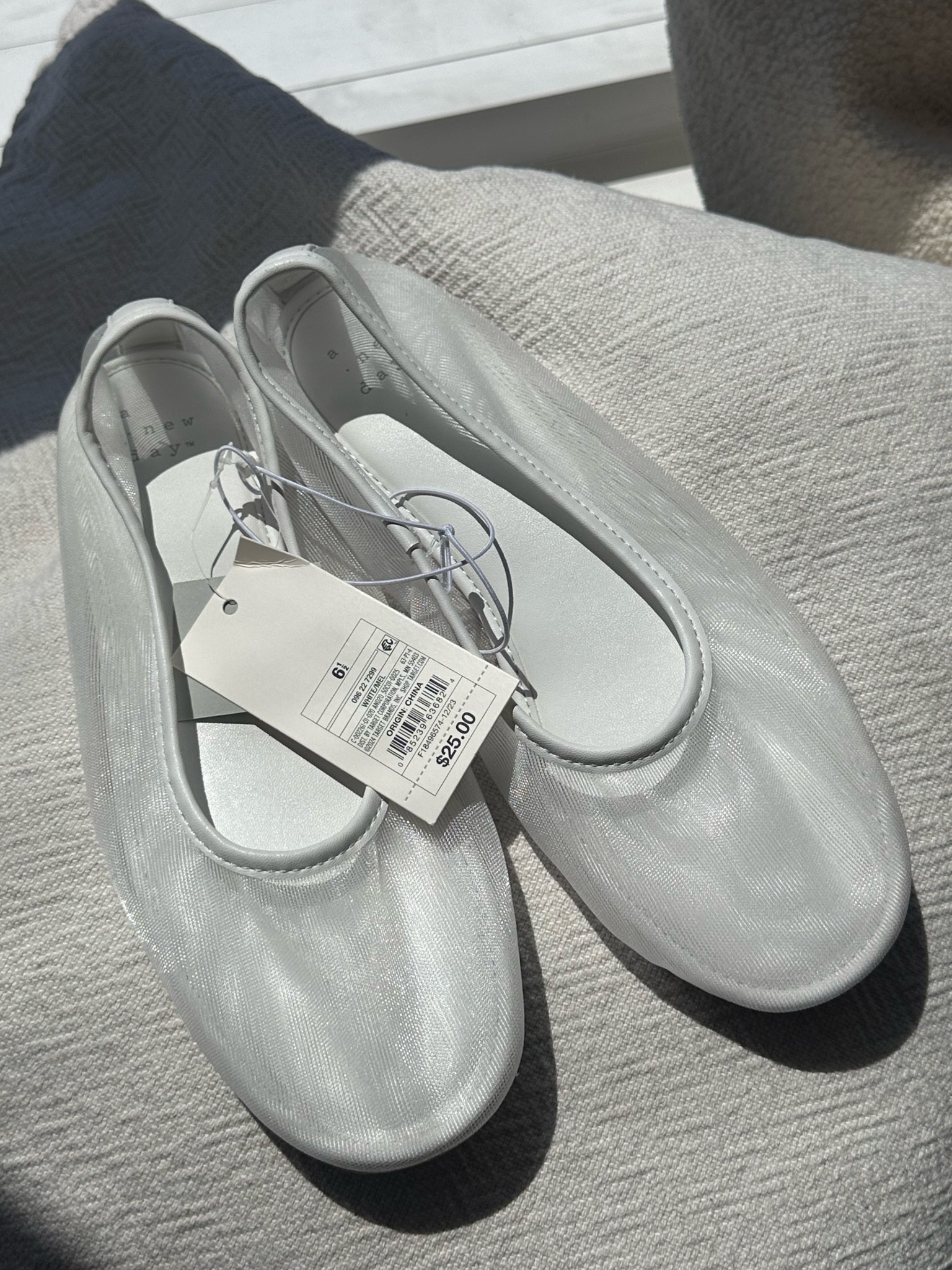 the viral white mesh flats from Pinterest at target 📌♥️

#LTKxTarget #LTKshoecrush