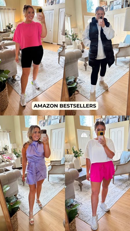 Amazon top 4 bestsellers! Perfect fall outfit, workout outfit, and wedding guest dress! 

#LTKSeasonal