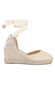 Castaner Carina Wedge in Ivory from Revolve.com | Revolve Clothing (Global)