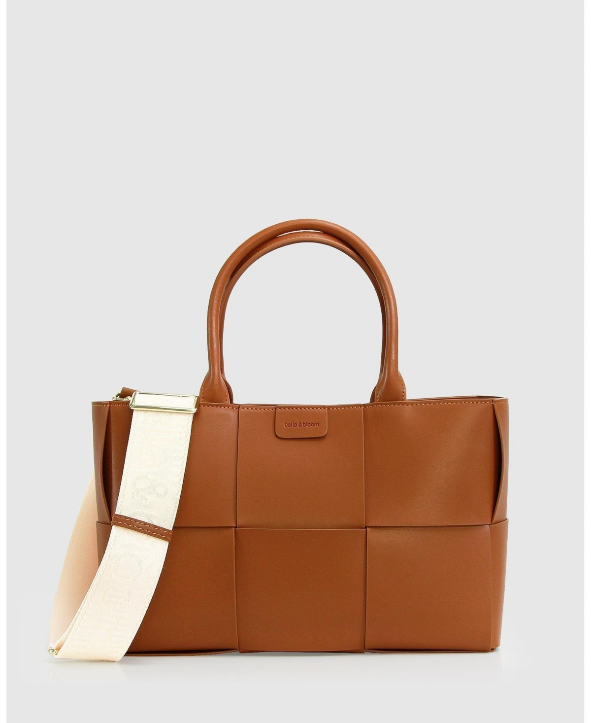 Belle & Bloom Long Way Home Woven Tote - Camel | Macy's