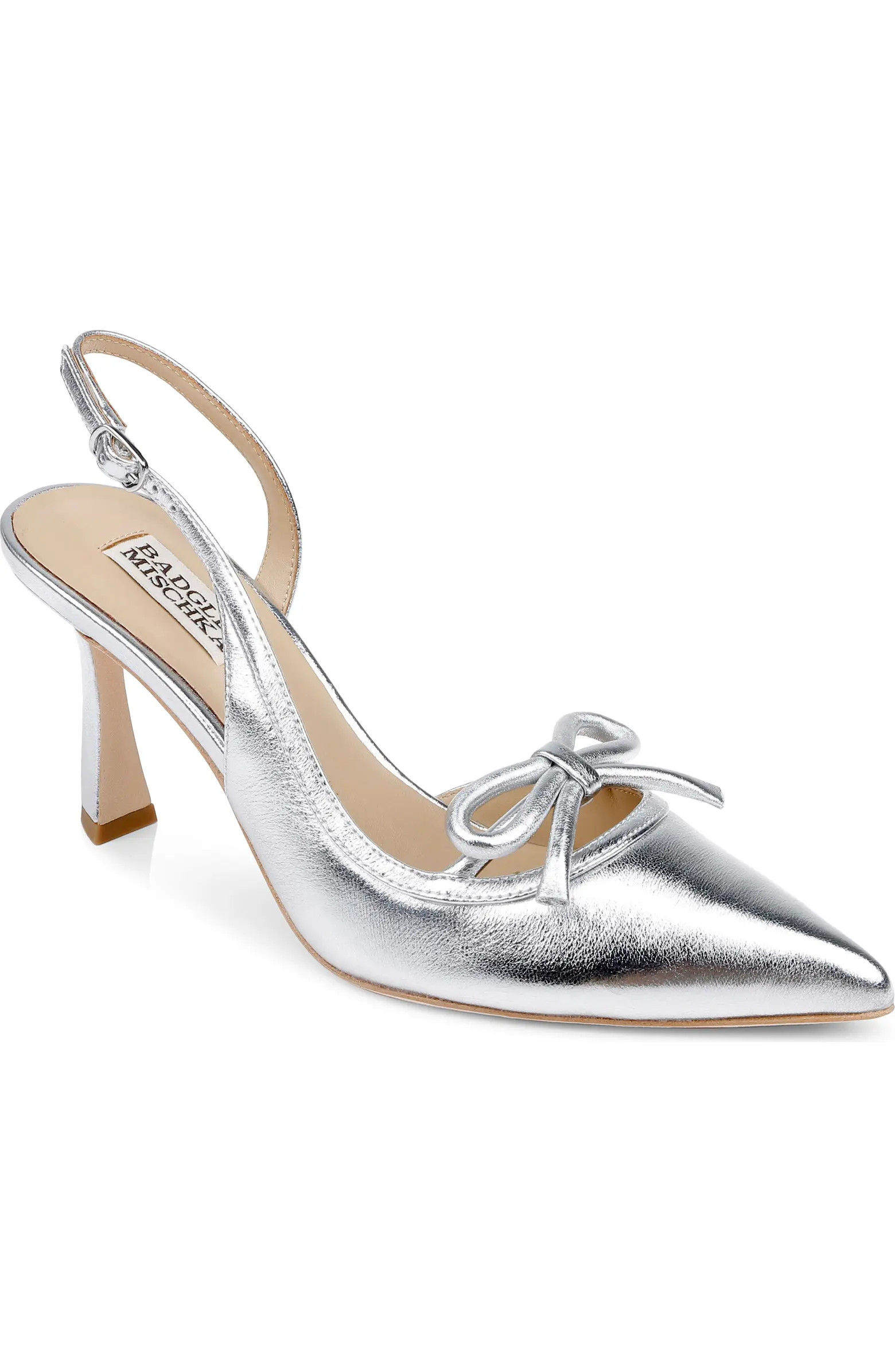 Georgie Slingback Half d'Orsay Pointed Toe Pump (Women) | Nordstrom