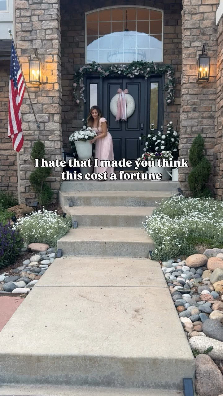 hate that I made you think this cost a fortune... 🤫💸

But honestly? Gatekeeping this would be a crime.
You don’t need a luxury estate budget to get that timeless, high-end look. It turns out you just need a quick trip to the @Walmart garden center. 🤍
I packed this stunning planter with classic white blooms and the second it hit my front porch steps the curb appeal went through the roof. It’s heavy, it looks artisanal, and it’s a fraction of the price of the designer versions.

Walmart home.  Walmart finds. Porchscaping. Curb Appeal. Front Porch Decor. Budget Luxury. Container Gardening. Affordable Home. Home Decor Inspo. Outdoor Styling.

#LTKHome #LTKmomlife #LTKSaleAlert