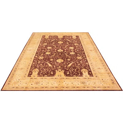 One-of-a-Kind Karon Hand-Knotted New Age 10'1" x 13'4" Wool Area Rug in Red/Ivory | Wayfair North America