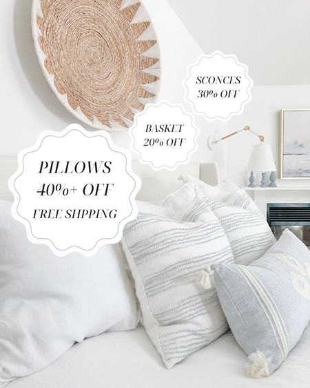 Almost every piece in my bedroom is on sale right now!
-
coastal home decor, coastal bed, coastal bedroom, primary bedroom ideas, pillow styling, blue & white pillows, blue pillow covers, Leighton Pillow Cover, Pryce Pillow Cover, serena & lily black friday sale, serena & lily cyber monday sale, serena & lily pillows on sale, coastal bedding, coastal primary bedroom, pillow covers on sale, lumbar pillows, 22" pillow covers, beach house decor, beach house bedroom, pottery barn wall decor, wall basket, woven wall decor, pottery barn sale, coastal wall decor, bedroom art, bedroom sconces, serena & lily sconces, bedroom lighting, large artwork, larkspur task sconce, artwork on sale, ballard designs artwork, coastal artwork 

#LTKCyberWeek #LTKsalealert #LTKhome